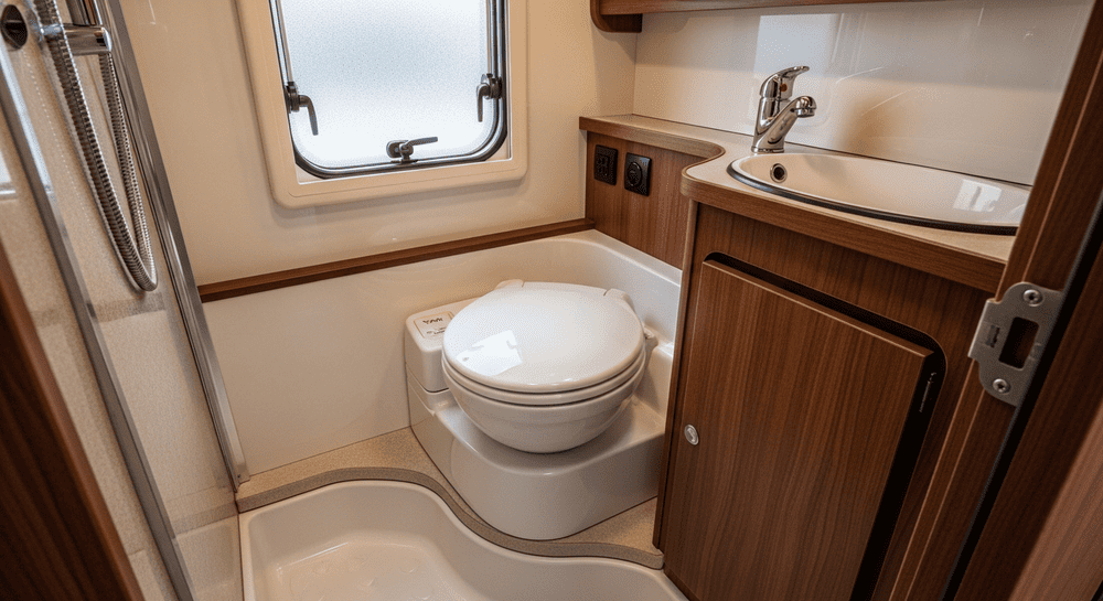 キャンピングカーのトイレ3つのタイプ