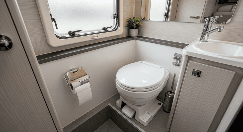 キャンピングカーでスペースがとれるならトイレの設置はおすすめ