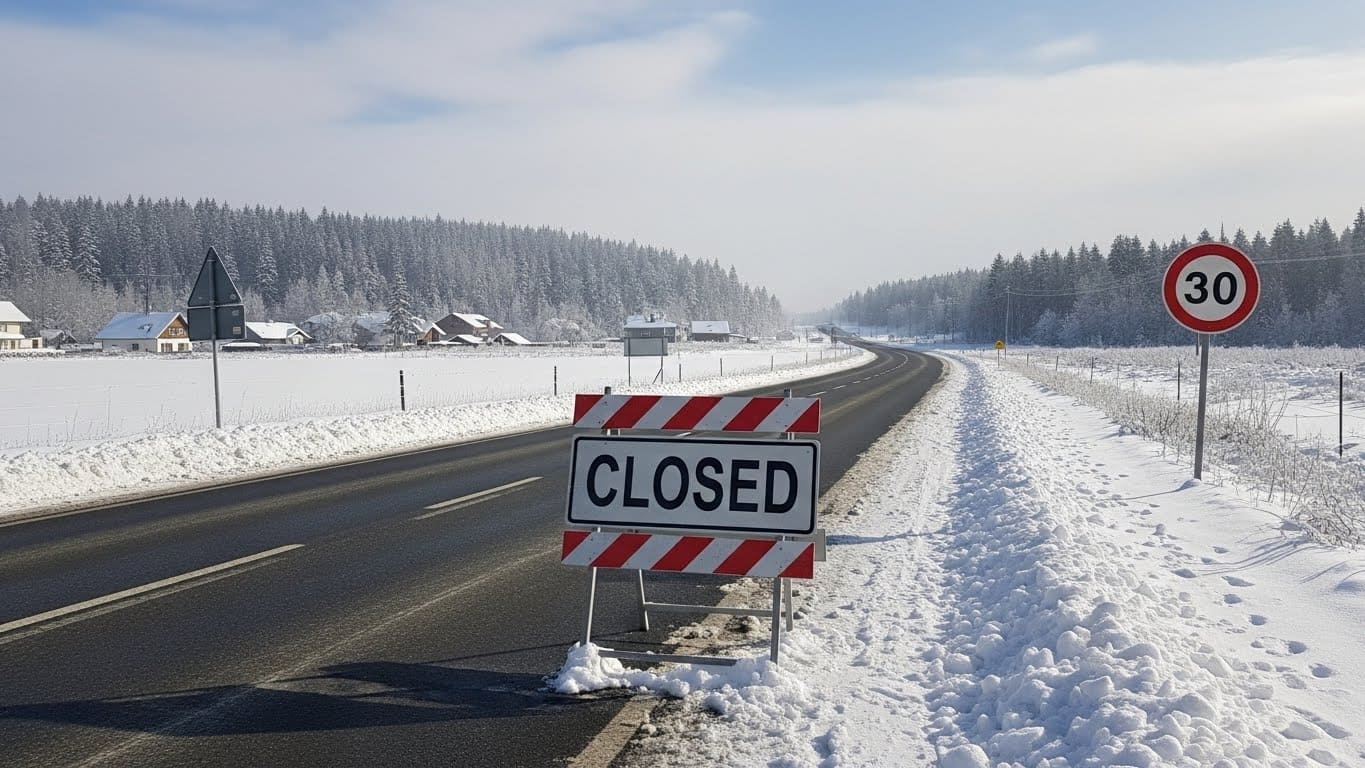 冬の北海道でレンタカーで走るときに注意したい道路の状況