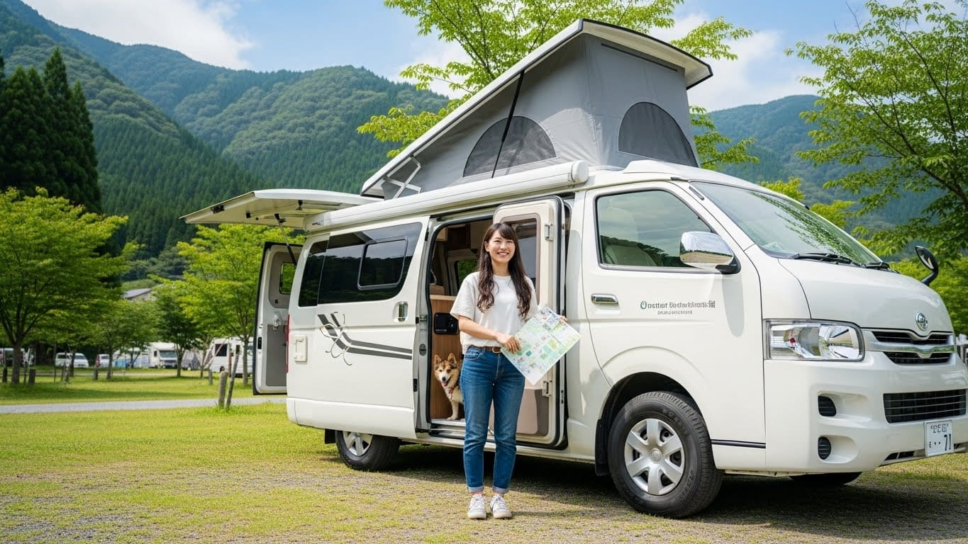 秋田のキャンピングカーレンタル業者