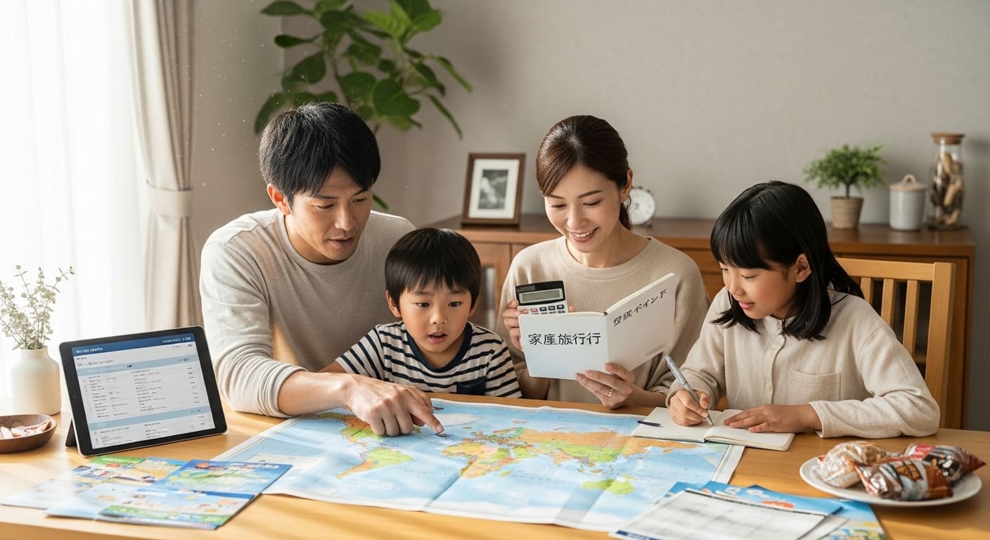家族旅行の予算の目安