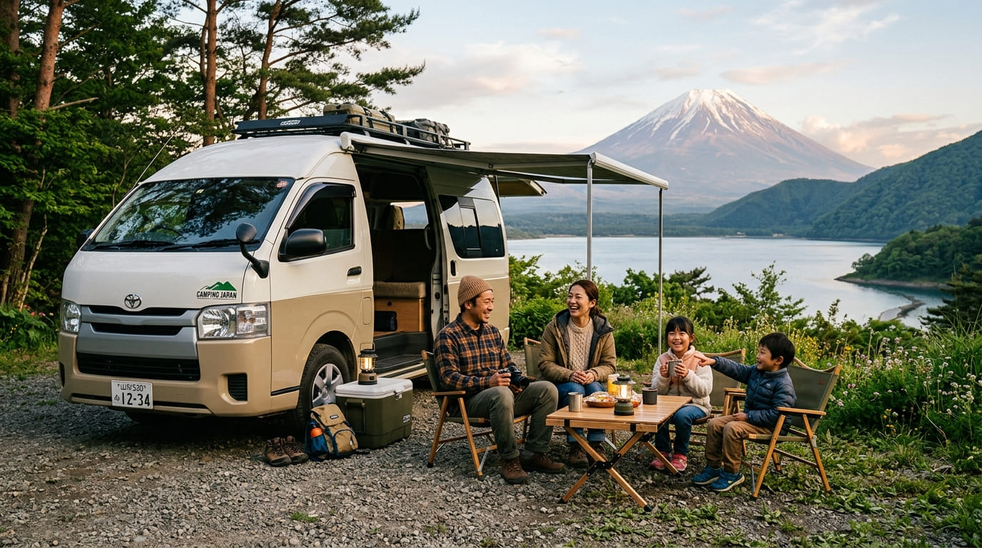 費用も移動もまとめて解決　キャンピングカーで北海道家族旅行