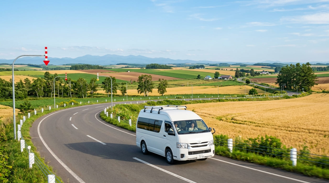 北海道でキャンピングカーを1週間レンタルする費用の総額目安