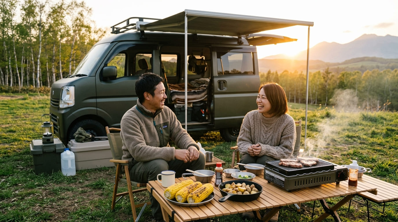 北海道キャンピングカー旅1週間の費用内訳6つ