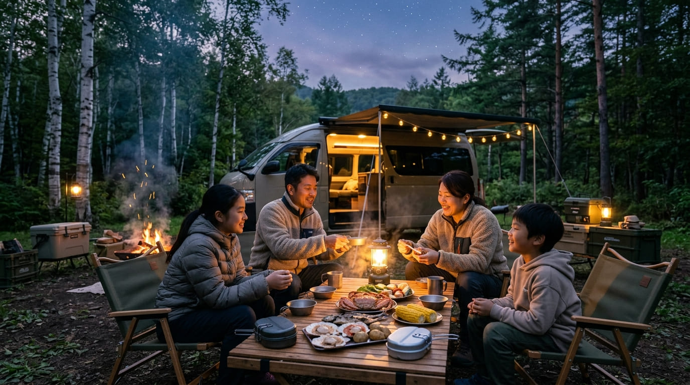 北海道キャンピングカー旅の費用を抑えるコツ